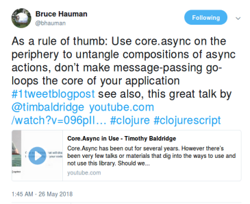 Tweet dari Bruce Hauman